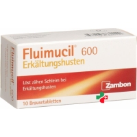 Флуимуцил 600 мг 30 растворимых таблеток от простуды и кашля 