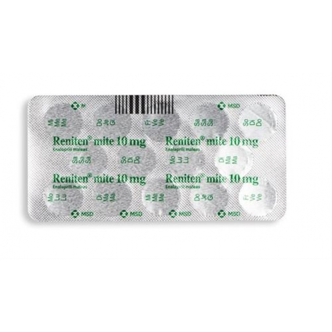 Reniten Mite 10 mg 28 tablets