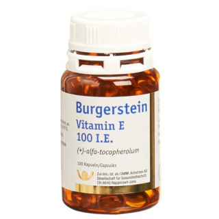 Бургерштейн Витамин E 100 МЕ 100 капсул