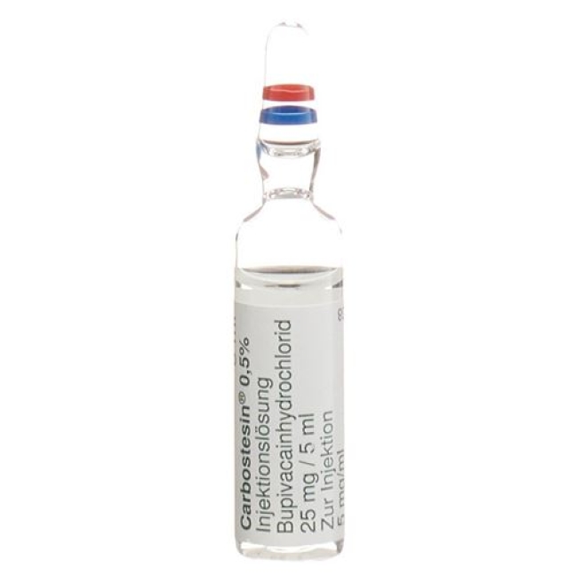 Carbostesin 0.5% 5 ml 5 Ampullen