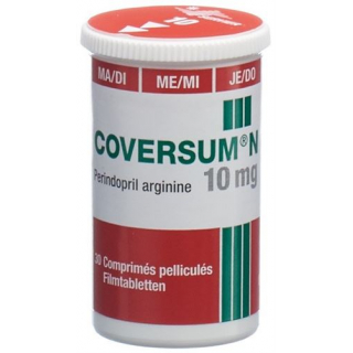 Коверсум Н 10 мг 30 таблеток покрытых оболочкой 