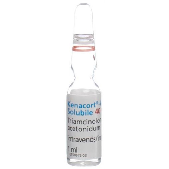 Kenacort A 40 mg/1 ml 5 Ampullen