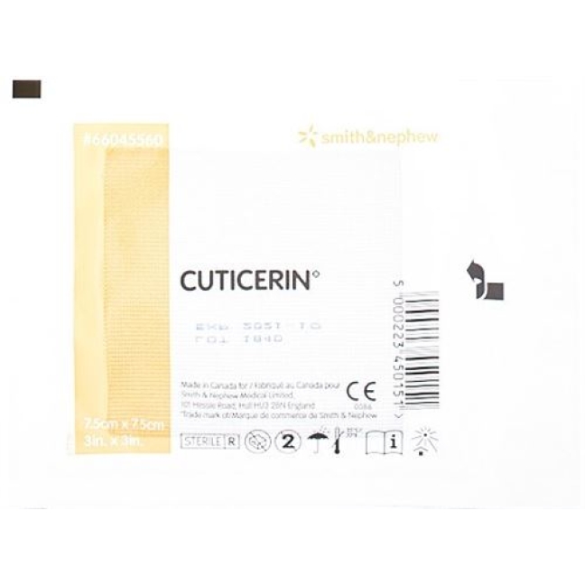 Cuticerin Salbenkompresse 7.5x7.5см 50 штук