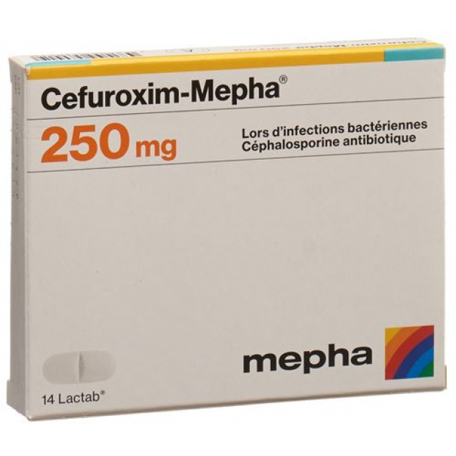 CEFUROXIM MEPHA 250MG