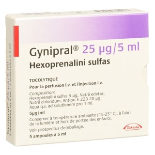 GYNIPRAL INJ LSG 25MCG