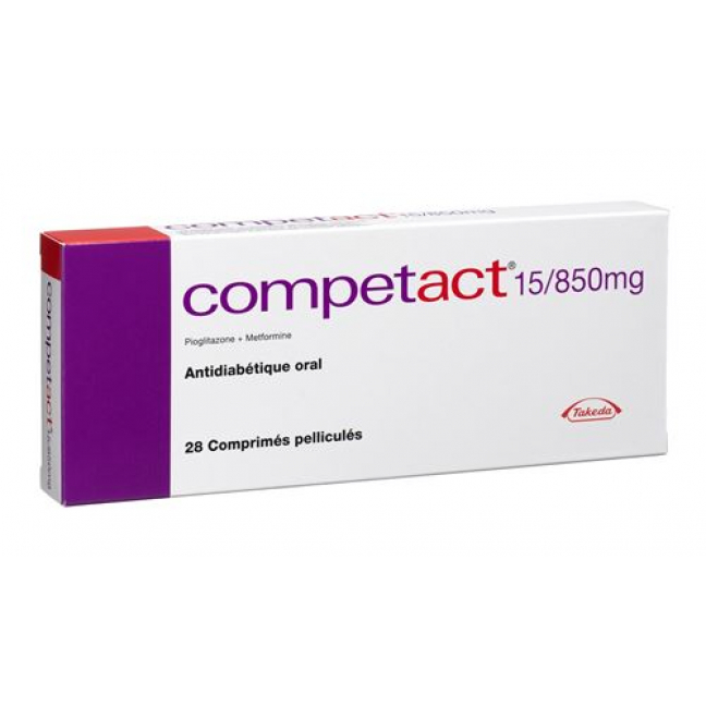 Competact 15/850 mg 98 filmtablets