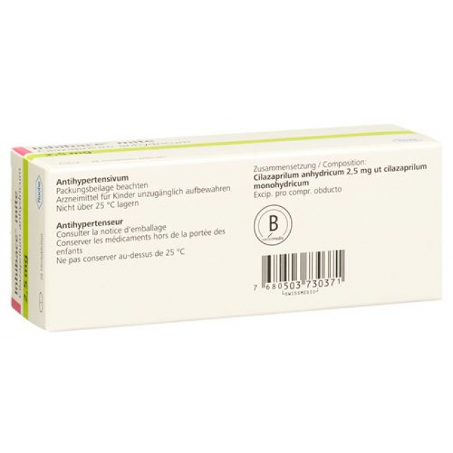 Inhibace Mite 2.5 mg 28 filmtablets