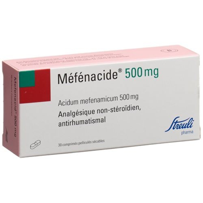 Mefenacid 500 mg 30 filmtablets