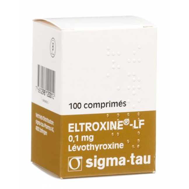 Eltroxin-lf 0.1 mg 100 tablets