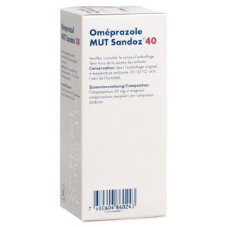 Omeprazol Mut Sandoz 40 mg 56 filmtablets