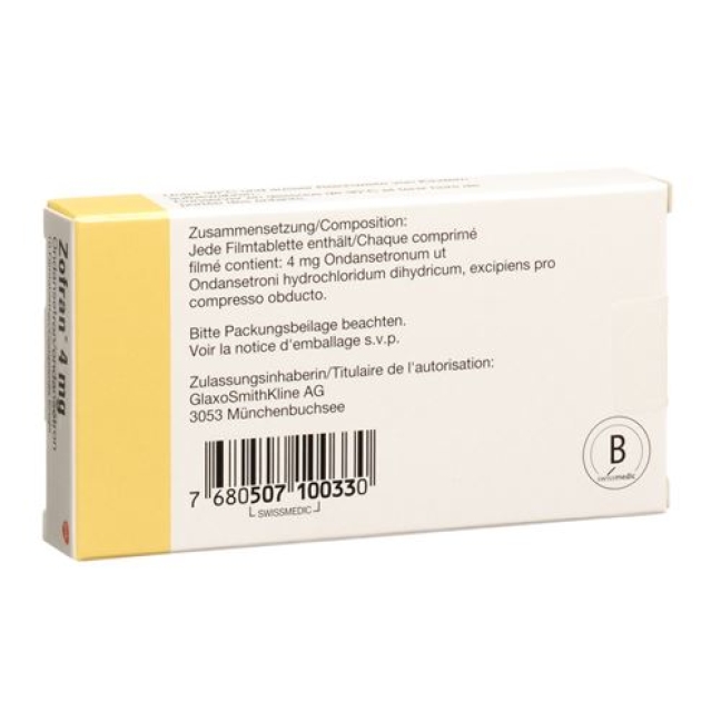 Zofran 4 mg 10 filmtablets