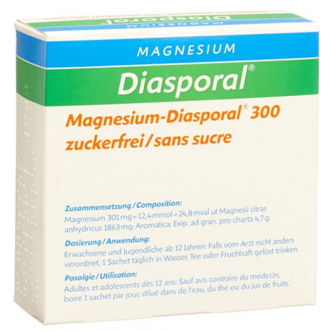 MAGNESIUM DIASP 300MG ZUCKERFR