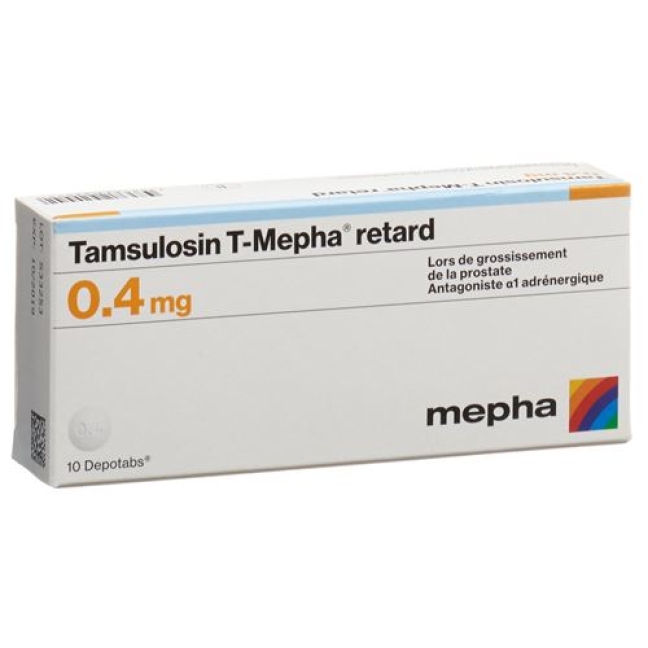 Tamsulosin T Mepha 0.4 mg 10 Depotabs