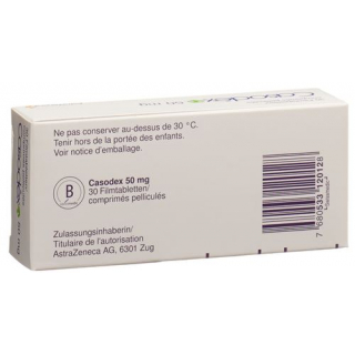 Касодекс 50 мг 100 таблеток