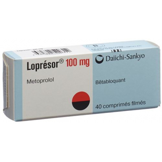 Лопресор 100 мг 40 таблеток покрытых оболочкой 