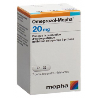 Omeprazol Mepha 20 mg 14 Kaps