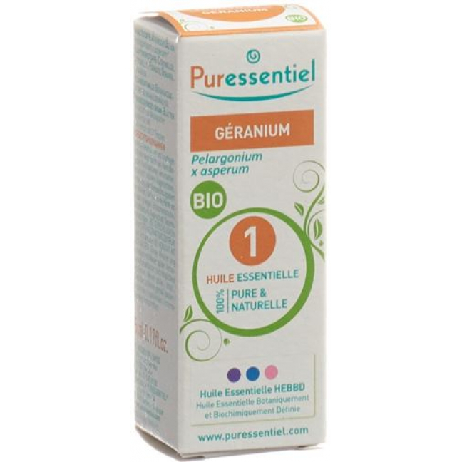 Puressentiel Geranium Bluet Wohlrie эфирное масло Bio 5