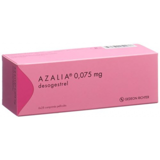 Азалия 0,075 мг 6 x 28 таблеток покрытых оболочкой 