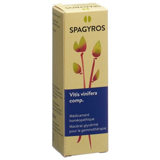 Spagyros Gemmo Komp Vitis Vinif Glyc Maz D 1 30мл