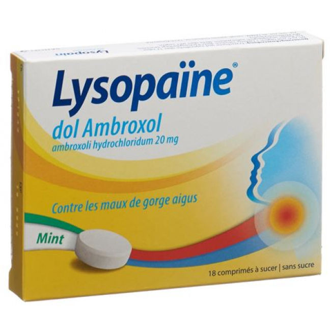 LYSOPAIN DOL AMBROXOL MINT