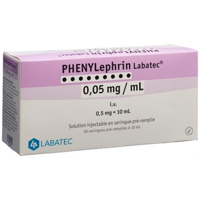 PHENYLEPHRIN LABATEC 0.05 MG