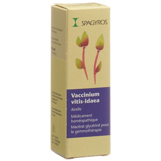 Spagyros Gemmo Vaccin Vit Idaea Glyc Maz D 1 30мл