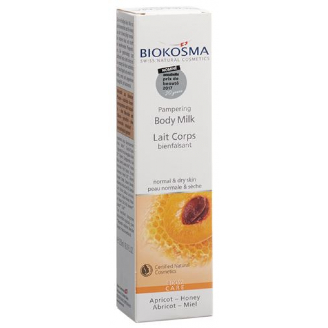 Biokosma Body Milk Aprikose-Honig 250мл