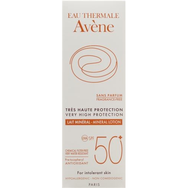 Avene Sonnenschutz Milch LSF 50 100мл