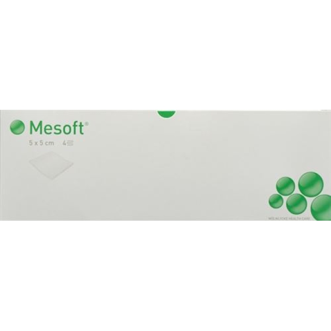 Mesoft Vlieskompressen 5x5см стерильный 75x 2 штуки