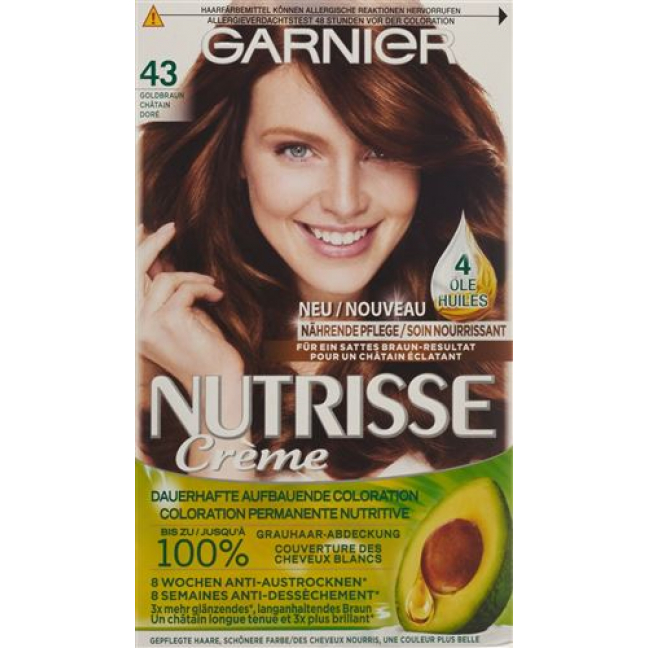 Nutrisse Nahrende Color-Maske 43 Capuccino