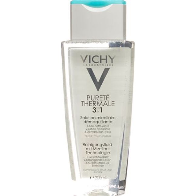 Vichy Purete Thermale 3in1 Reinigungsfluid mit Mizellen-Technologie 200мл