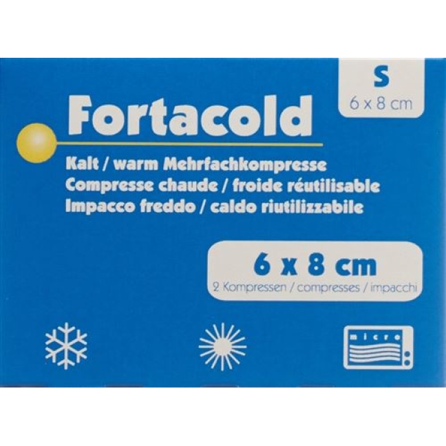 Fortacold Kalt Warm Mehrfachkompr 6x8см 2 штуки