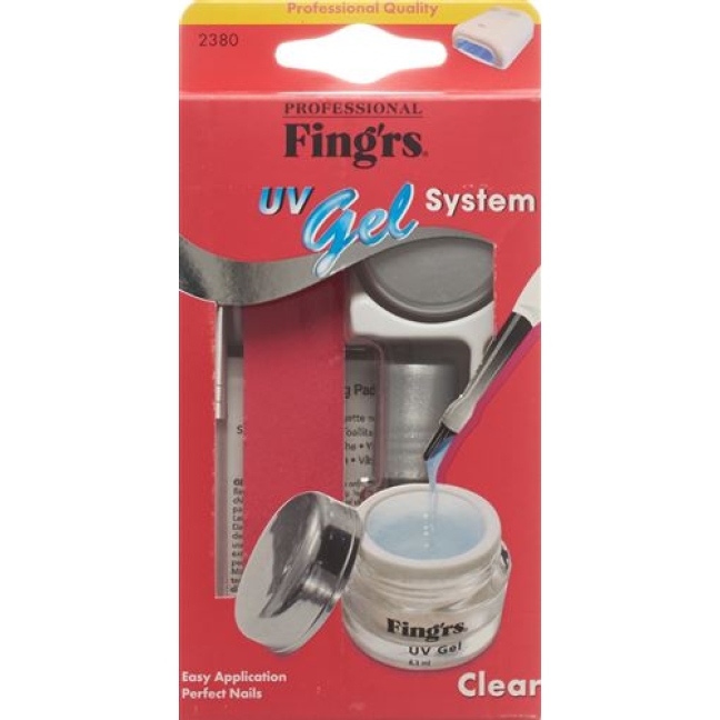 Fingrs UV Gel Set Clear