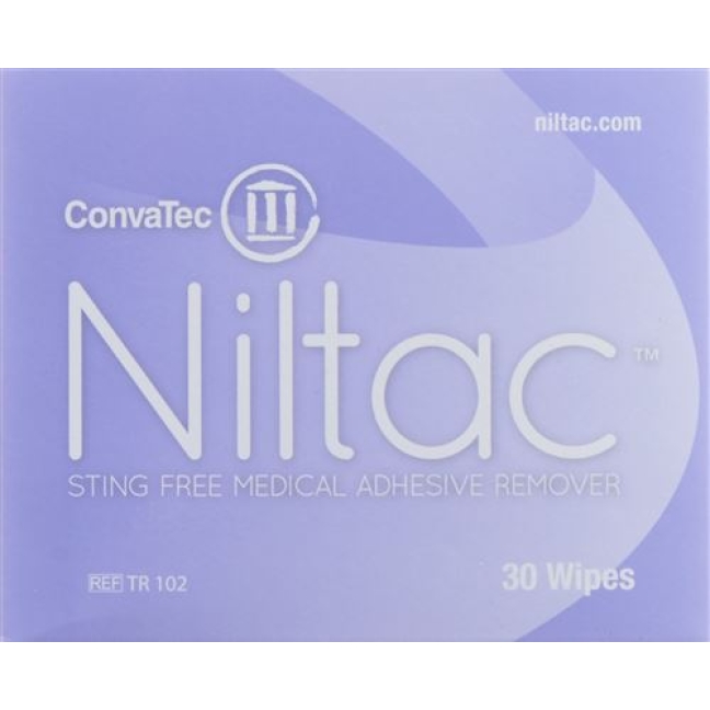 Niltac Entferner Wipes Medizin Klebstoffe 30 штук