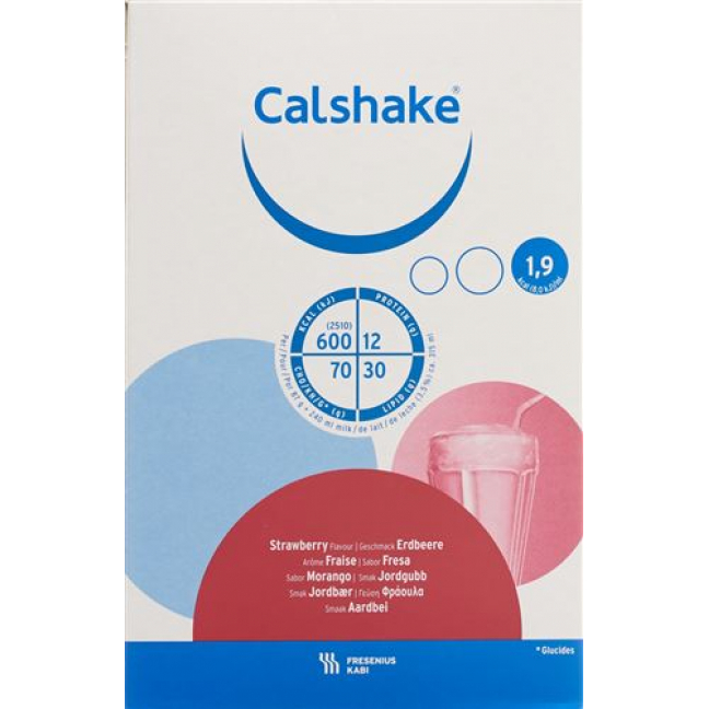 CALSHAKE ERDBEERE BTL