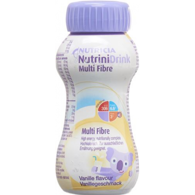 NutriniDrink Multi Fibre Vanille 200мл