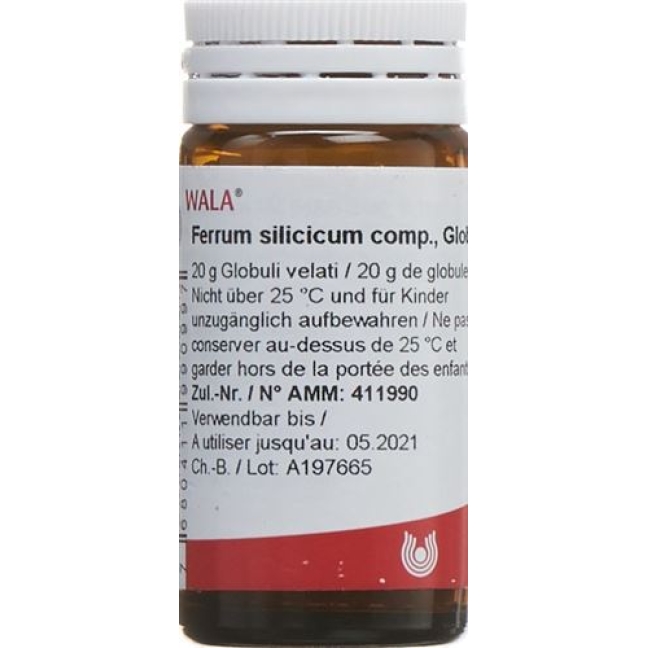 Wala Ferrum Silicicum Comp шарики 20г