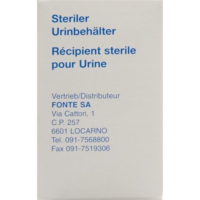 FONTE URINBEHAELTER 60ML STER