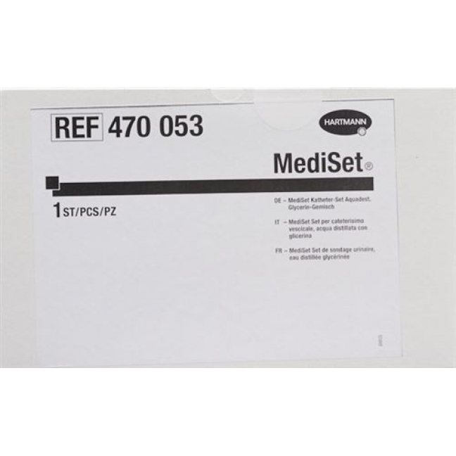 MEDISET KATHETER SET AQUAD GLY