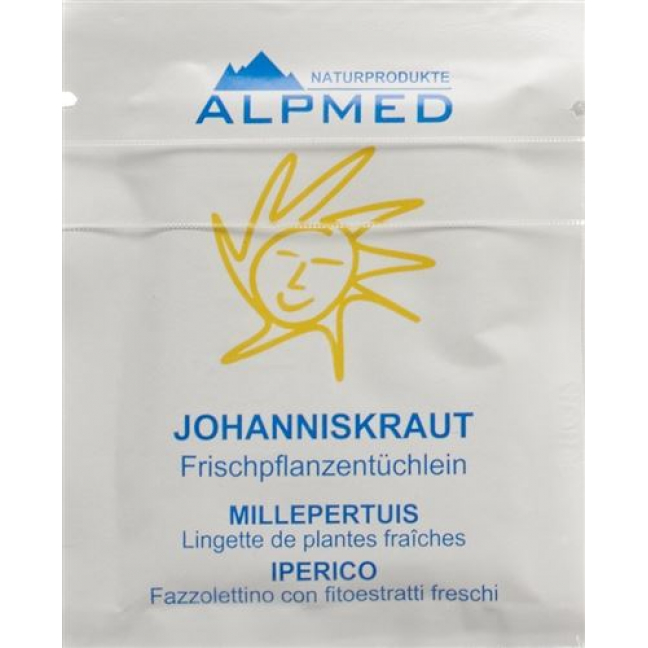 Alpmed Frischpflanzentuchlein Johanniskraut 13 штук