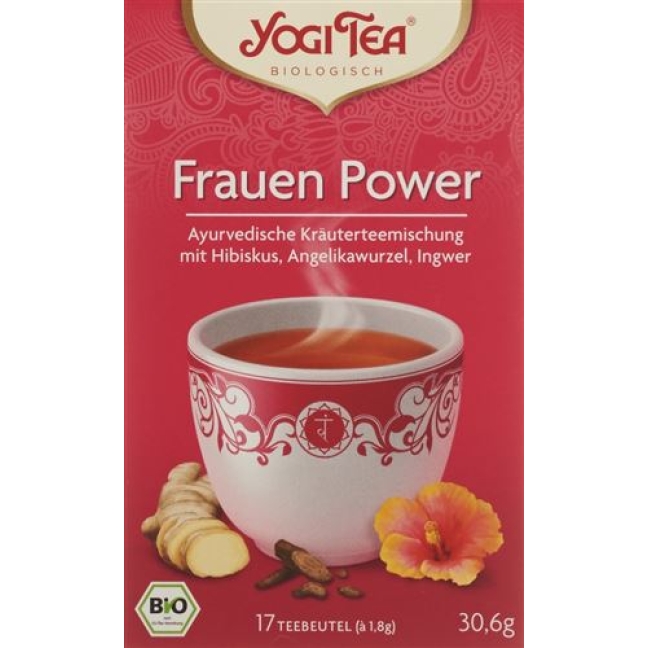 YOGI TEE FRAUEN POWER