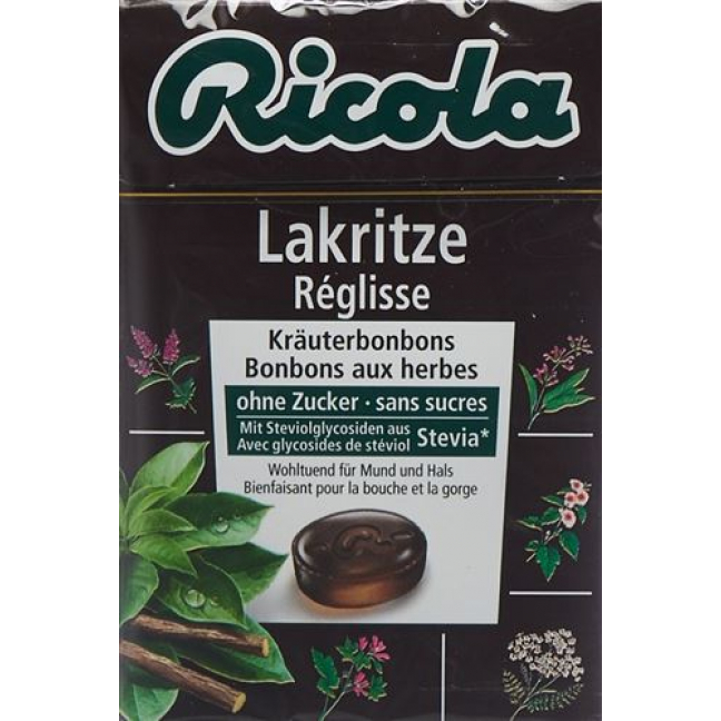 RICOLA LAKRITZE BONB OZ M STEV