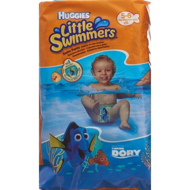 Huggies Little Swimmers Windel Grosse 5-6 11 штука