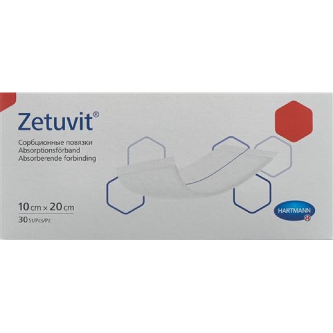 Zetuvit Absorptionsverband 10x20см 30 штук