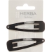 HERBA CLIPS 6.8CM SCHWARZ