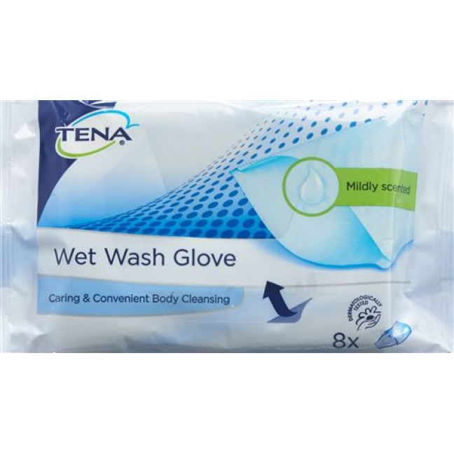 TENA WET WASH GLOVE PARFUEM