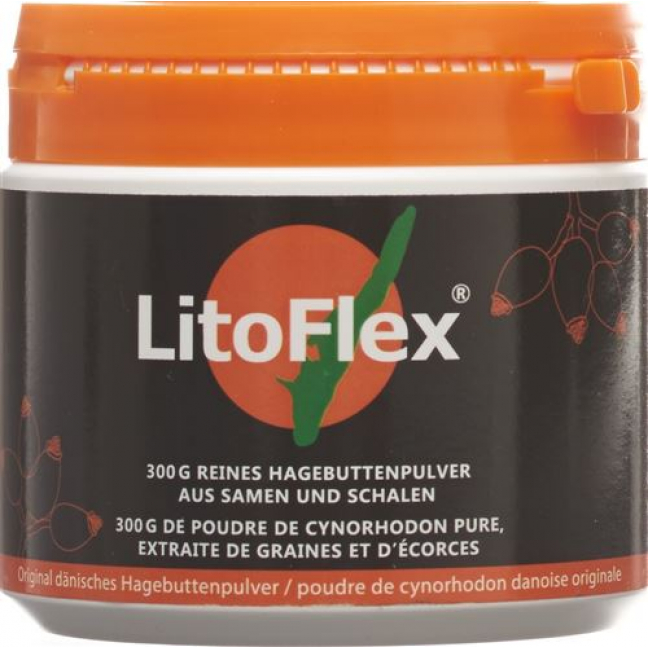 LitoFlex Hagenbuttenpulver порошок 300г