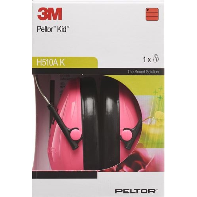 3M PELTOR KID M KOPFBUEGE ROSA