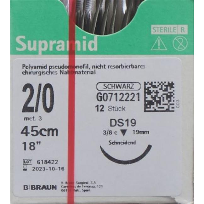 SUPRAMID 45CM 19 2-0 SCHWA