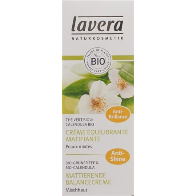 Lavera Mattierende Balancecreme Gruner Tee 50мл